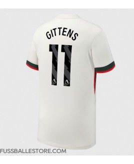 Günstige Chelsea Jamie Gittens #11 Auswärtstrikot 2025-26 Kurzarm